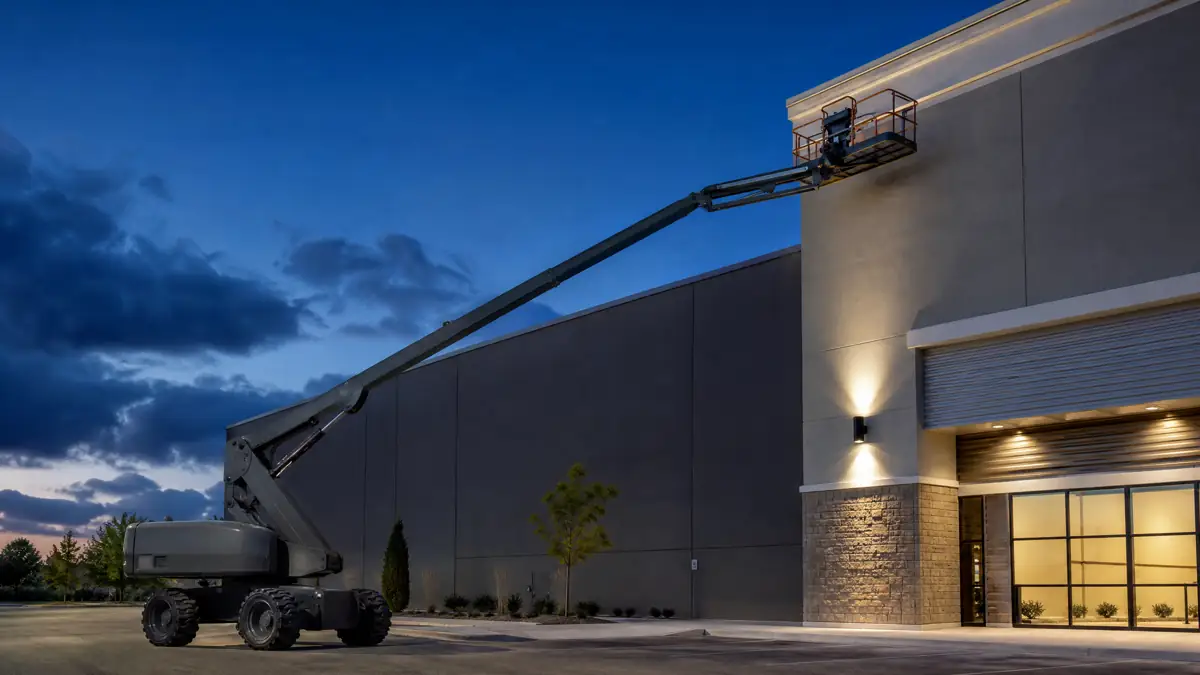 Boom Lifts jobsite access in Pittsburgh